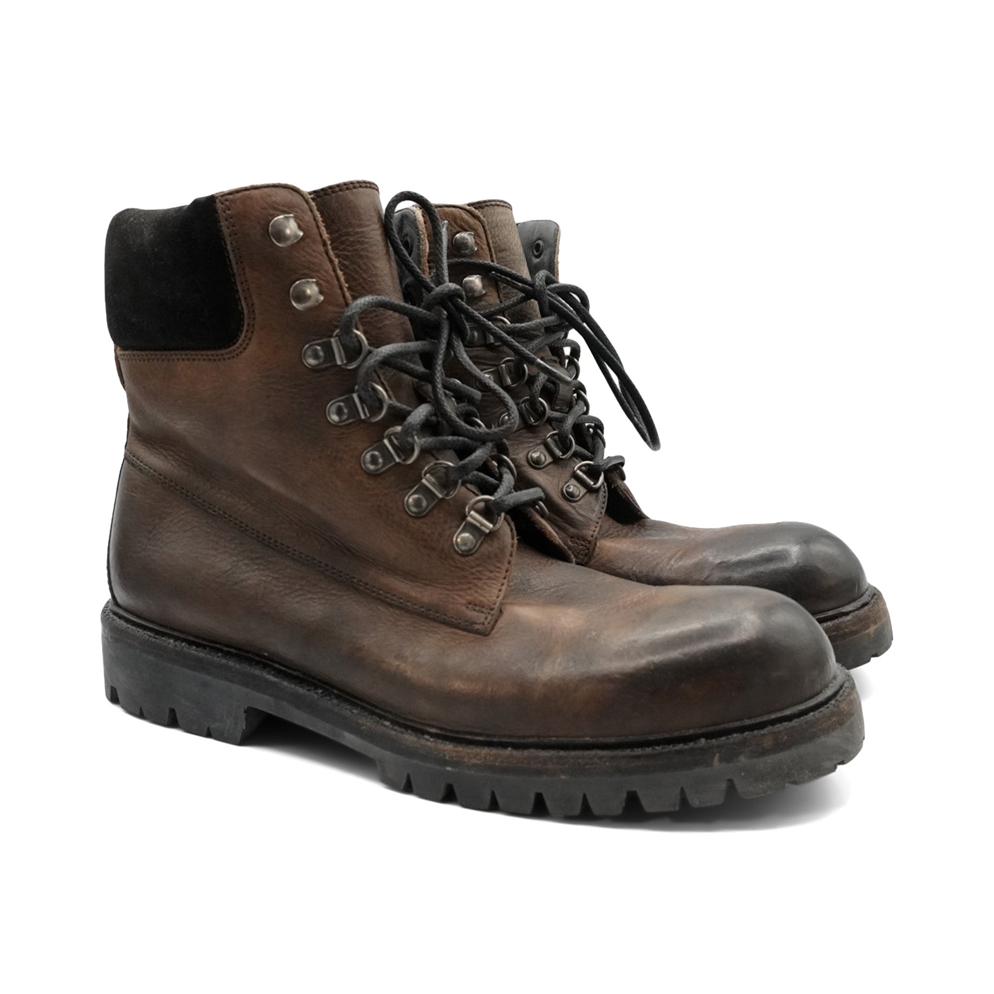 Dolce & Gabbana Brown Ankle Boots - Men's 9