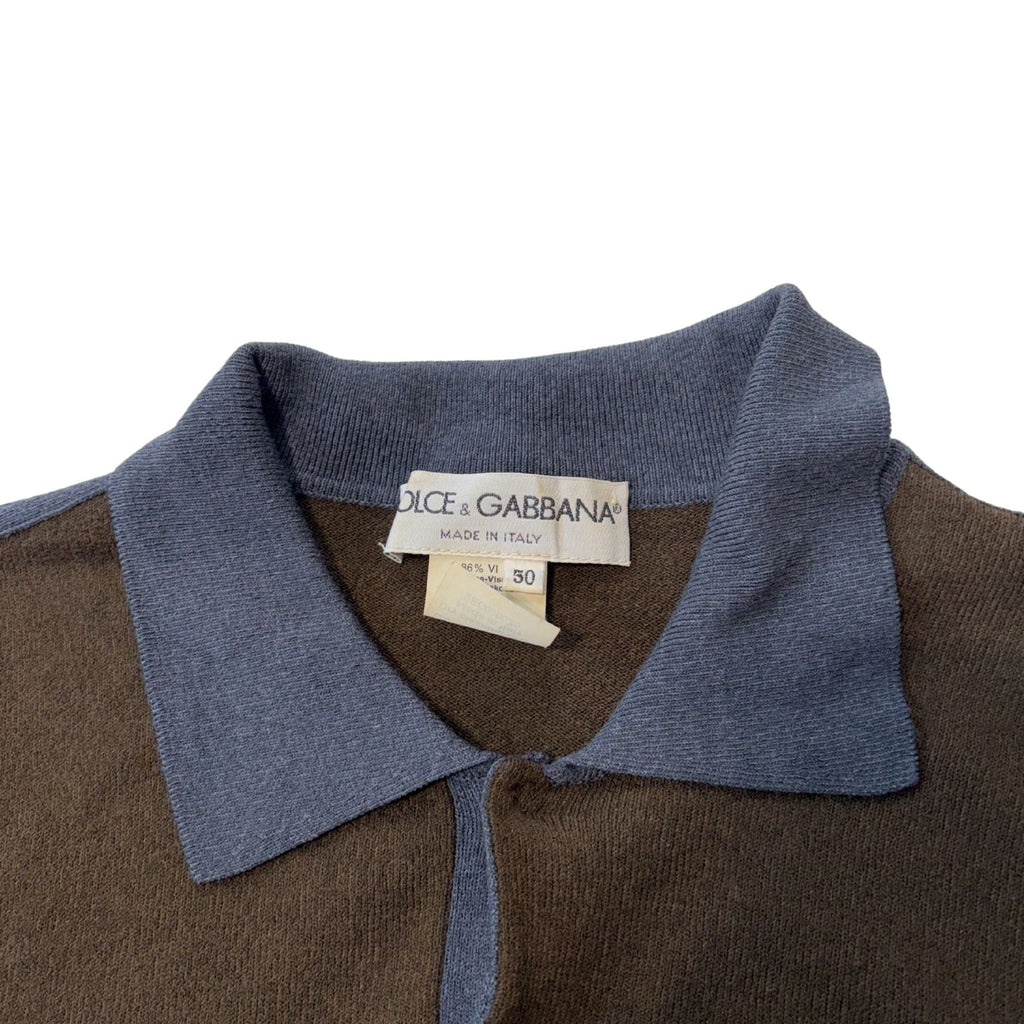 Dolce & Gabbana Knit Polo Shirt - Men's 40