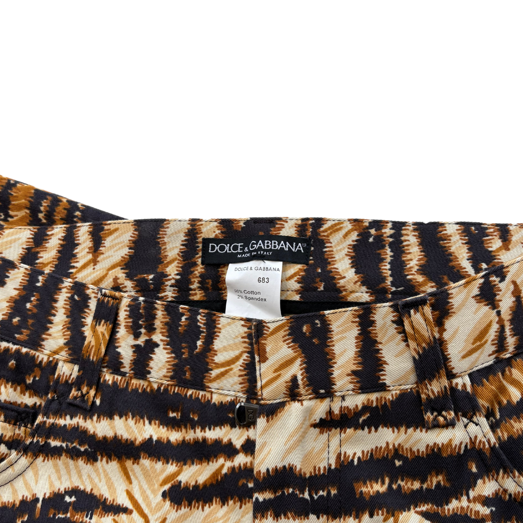 Dolce & Gabbana Tiger Stripe Pants - Men's 48