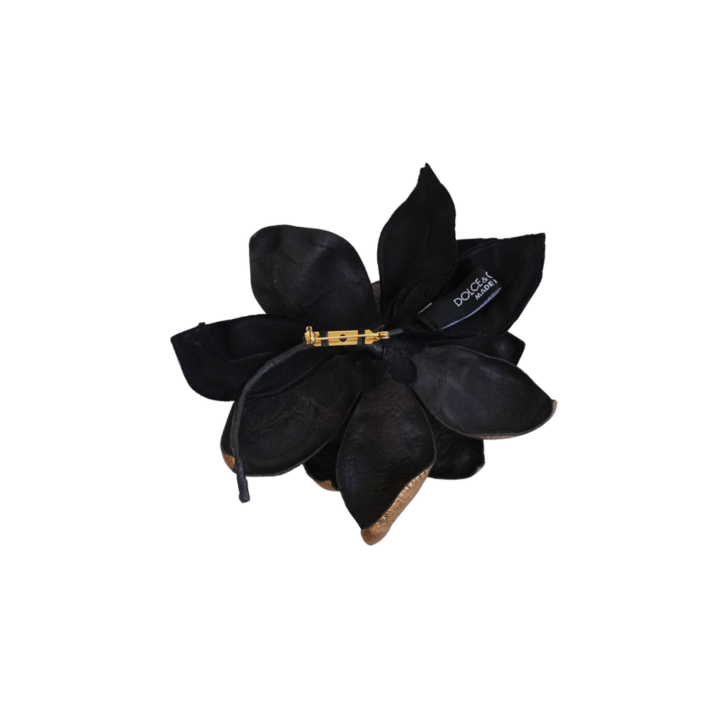Dolce & Gabbana Leather Brooch