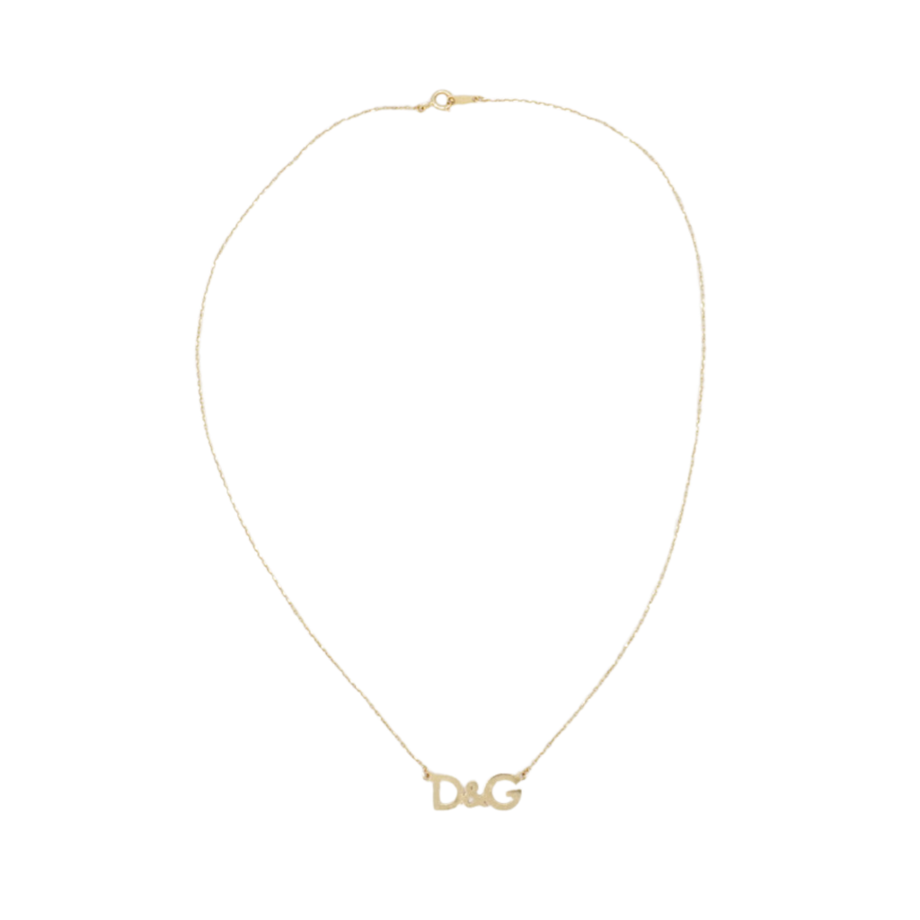 Dolce & Gabbana 'D&G' Logo Necklace