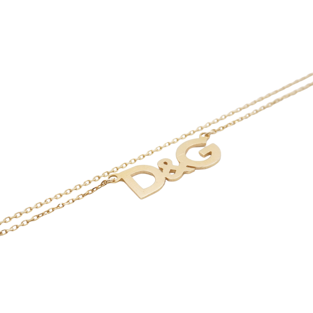 Dolce & Gabbana 'D&G' Logo Necklace