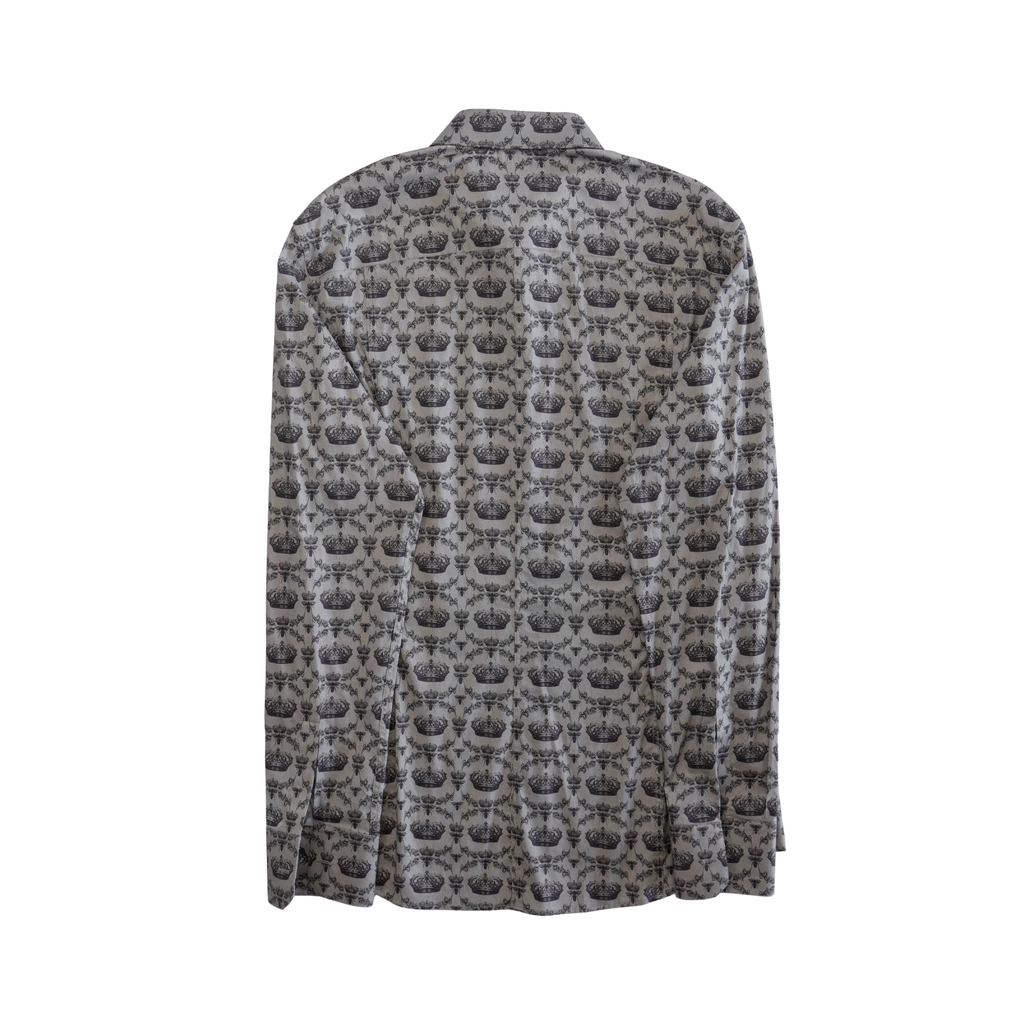 Dolce & Gabbana Graphic Button-Down Shirt - Men's 41