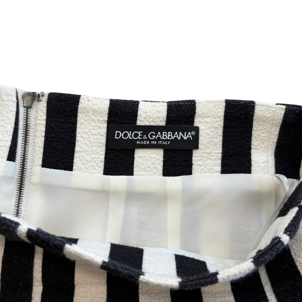 Dolce & Gabbana Striped Skirt - Women's 38