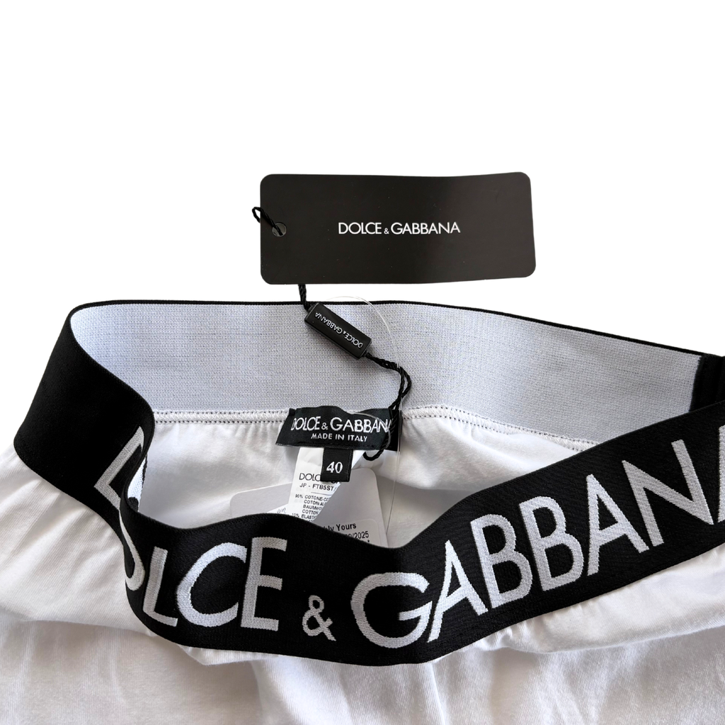 Dolce & Gabbana Logo Capris - Women's 40
