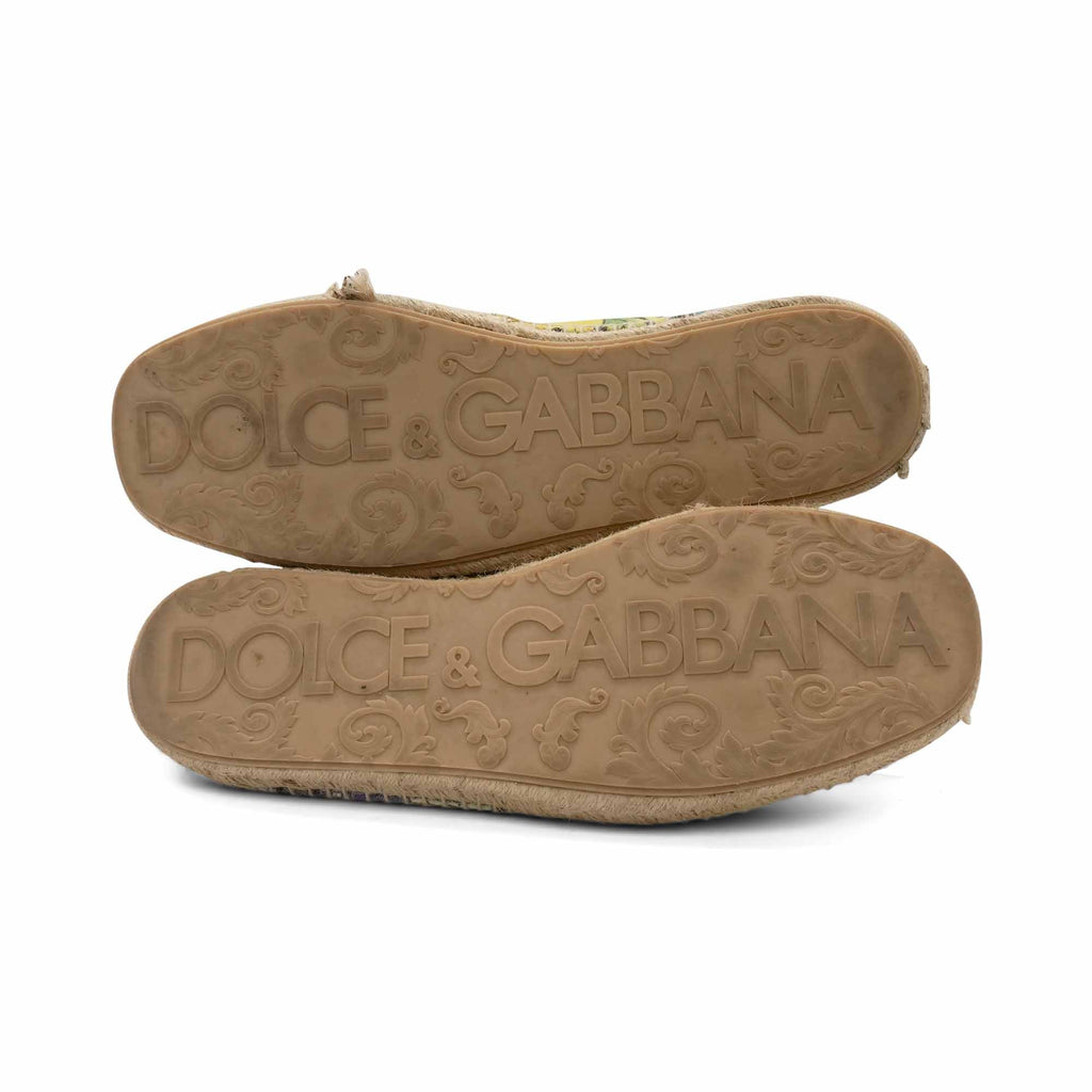 Dolce & Gabbana 'Lemon' Espadrilles - Men's 46