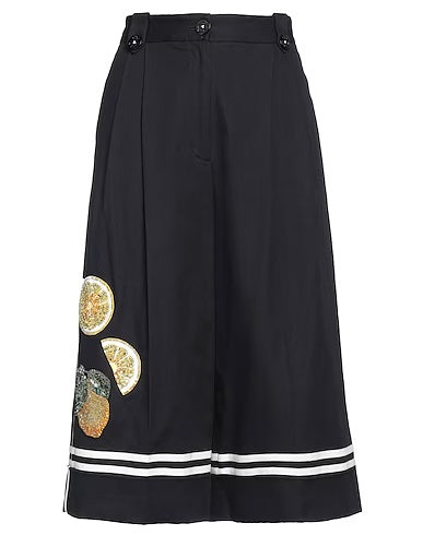 DOLCE & GABBANA EMBELLISHED PALAZZO WIDE PANTS