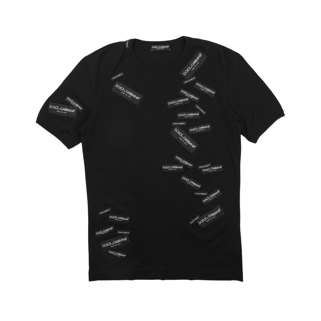 Dolce & Gabbana Logo Patch T-Shirt - Men's 46