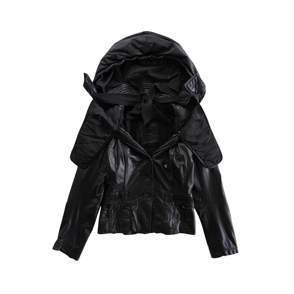 Donna Karen Leather Jacket - Women's 6