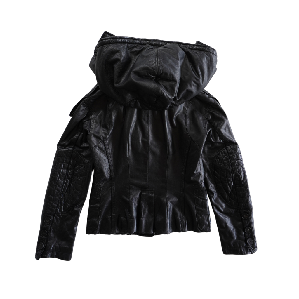 Donna Karen Leather Jacket - Women's 6