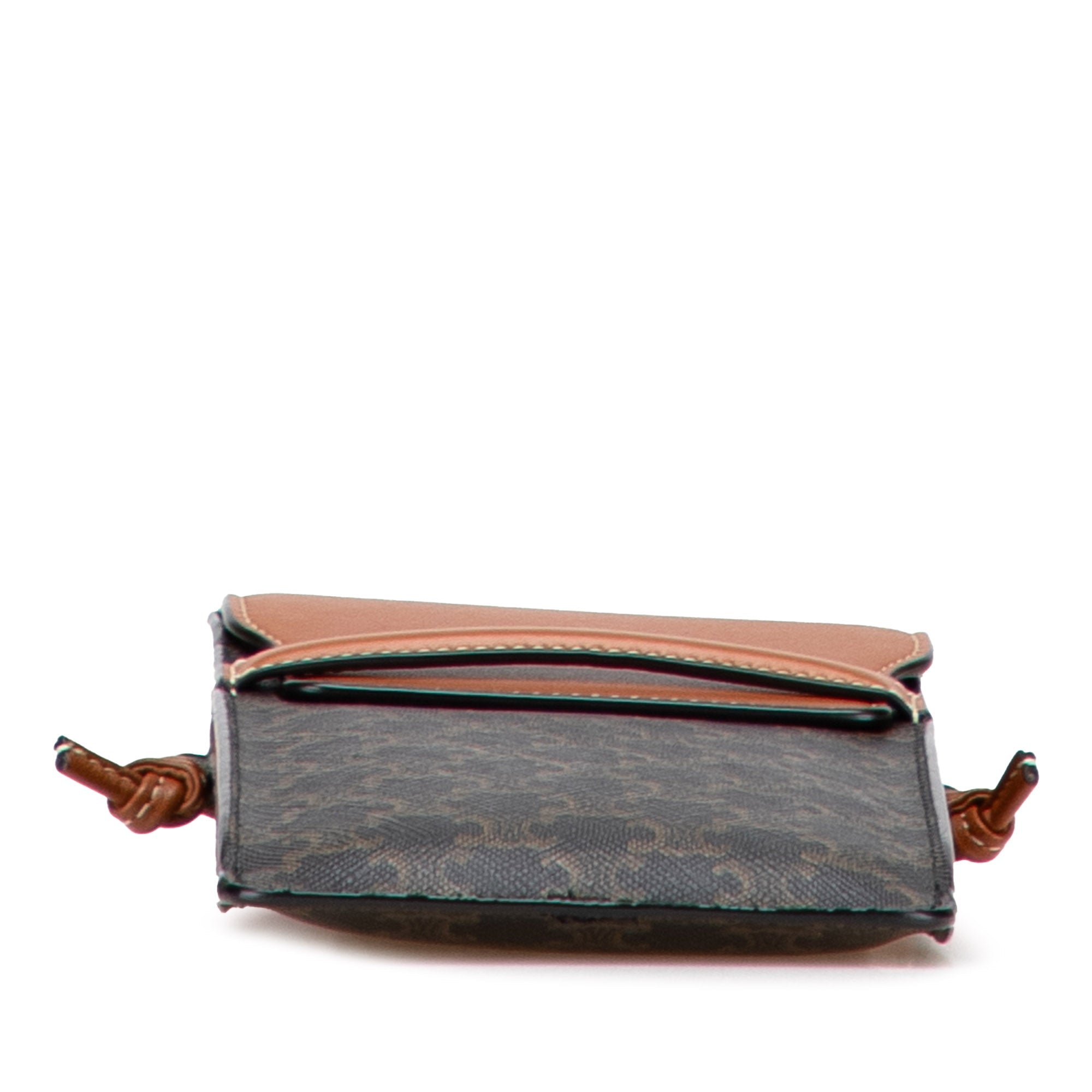 Triomphe Shoulder Bag Triomphe Coated Canvas Mini