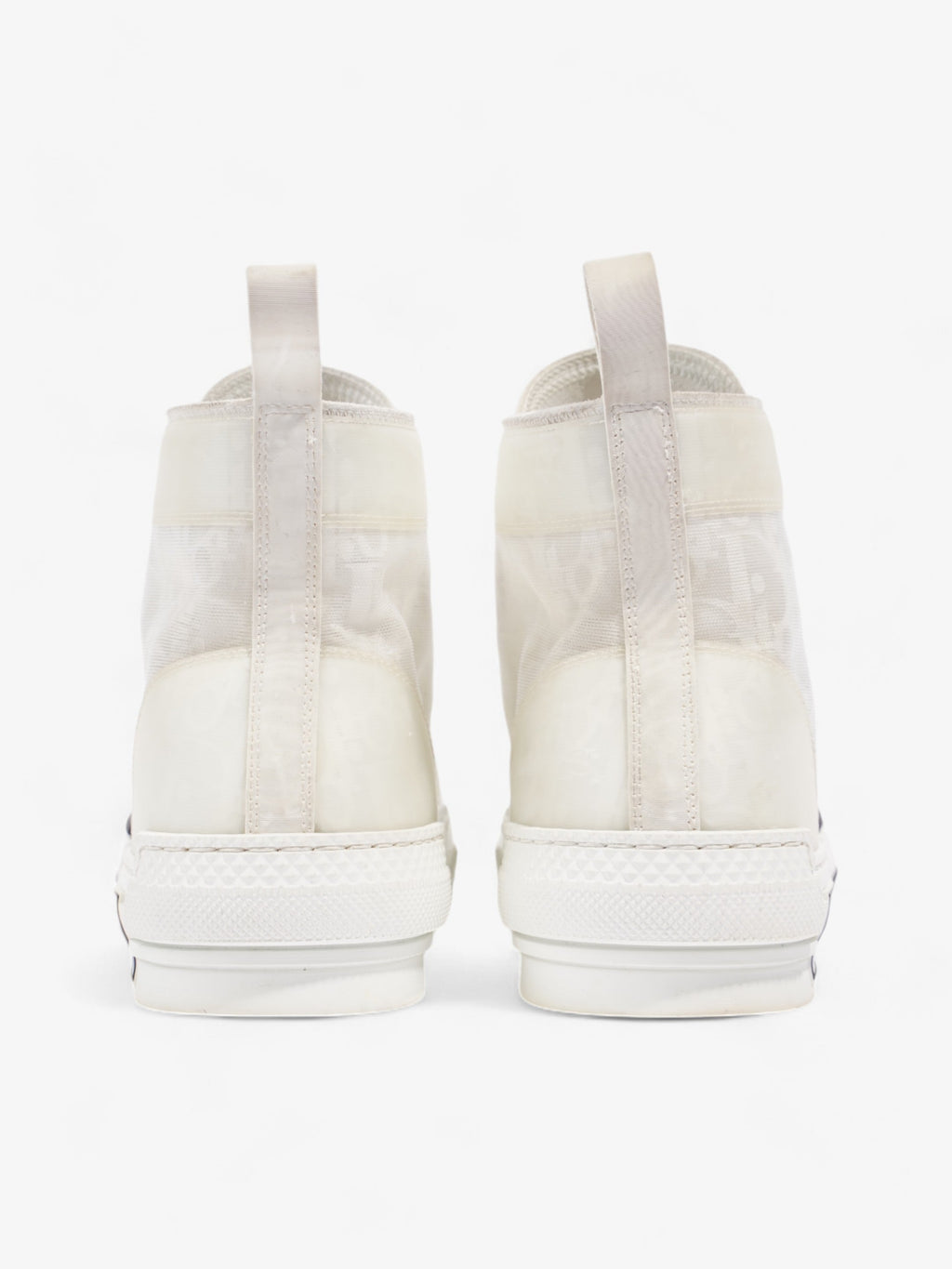 Christian Dior B23 High Top White Canvas EU 40 UK 7