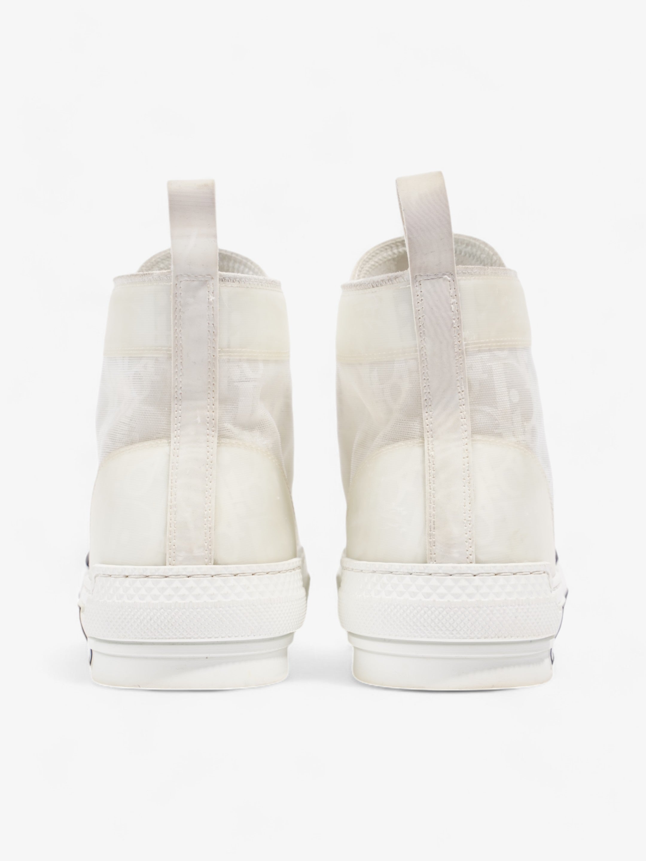 Christian Dior B23 High Top White Canvas EU 40 UK 7