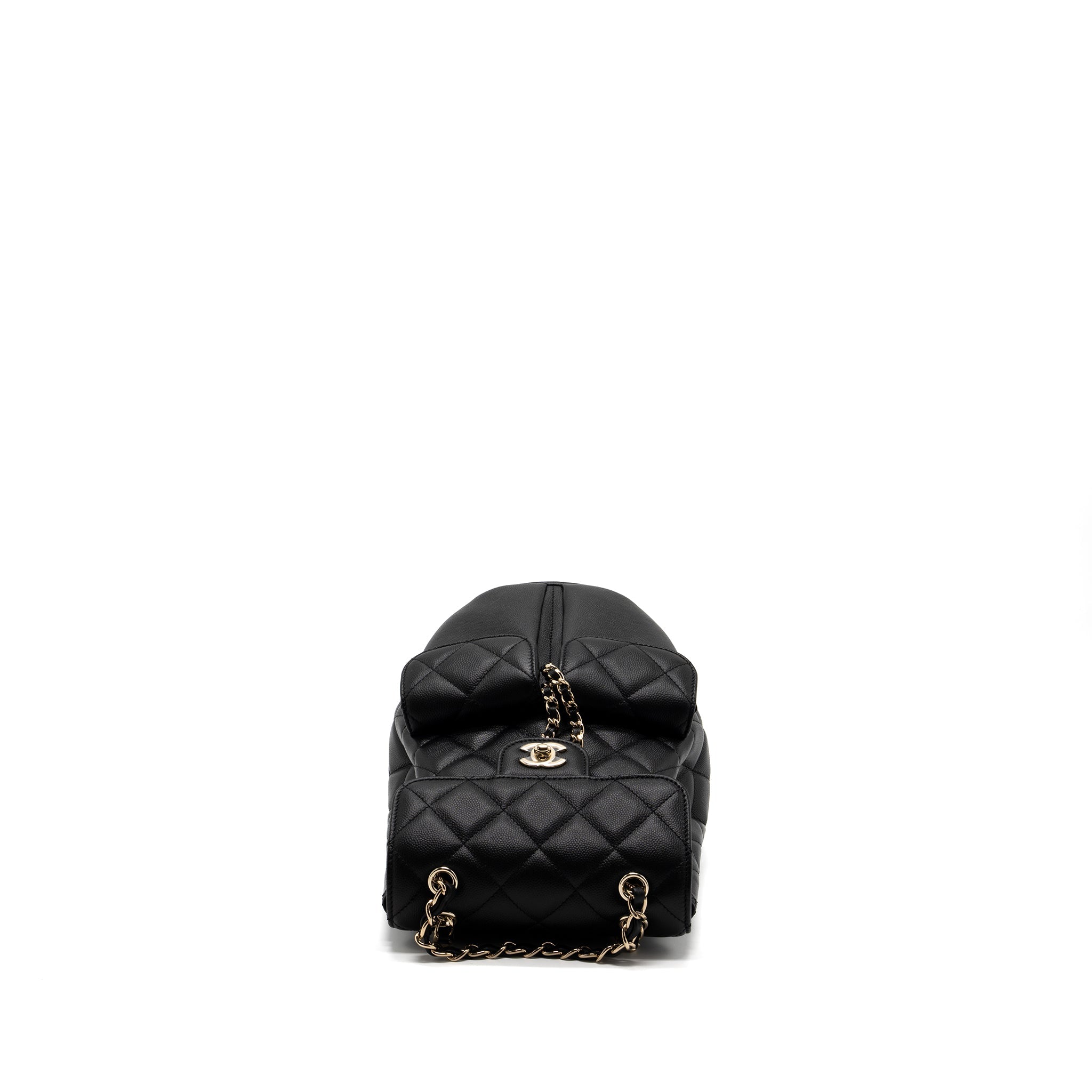 Chanel 22s mini backpack caviar black L(Microchip)