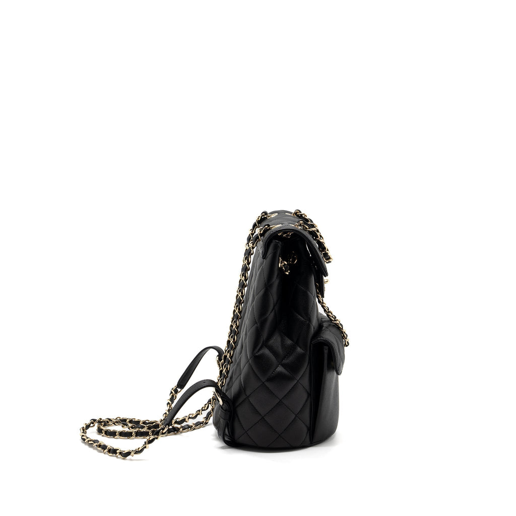 Chanel 22s mini backpack caviar black L(Microchip)