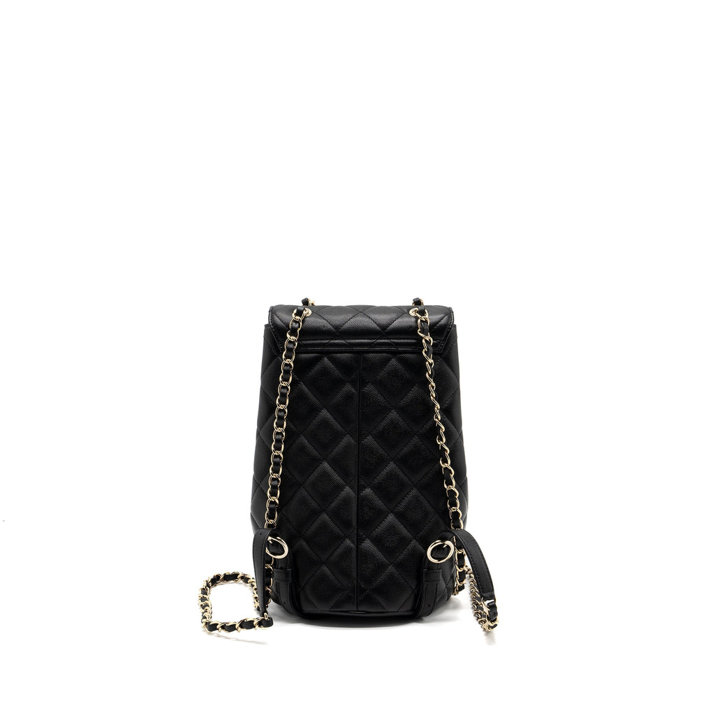 Chanel 22s mini backpack caviar black L(Microchip)