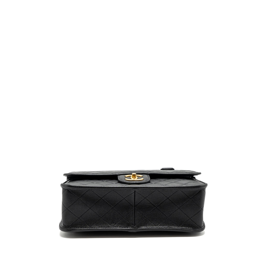 Chanel 22k Large Backpack Caviar Black (microchip)