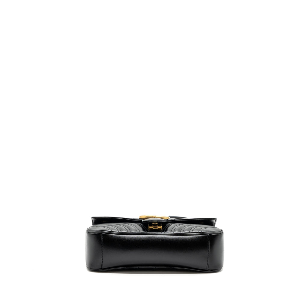 Gucci small marmont bag calfskin black