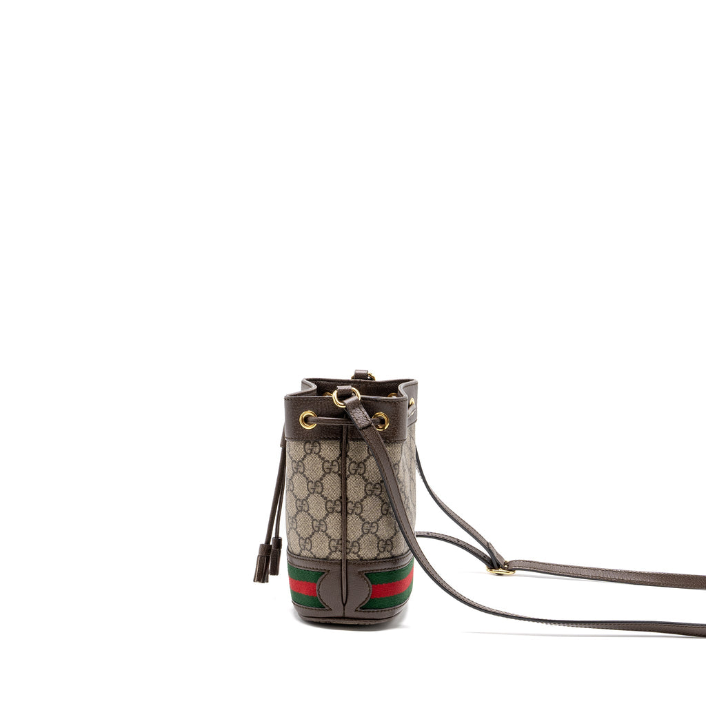 Gucci Ophidia Bucket Bag GG Supreme Canvas