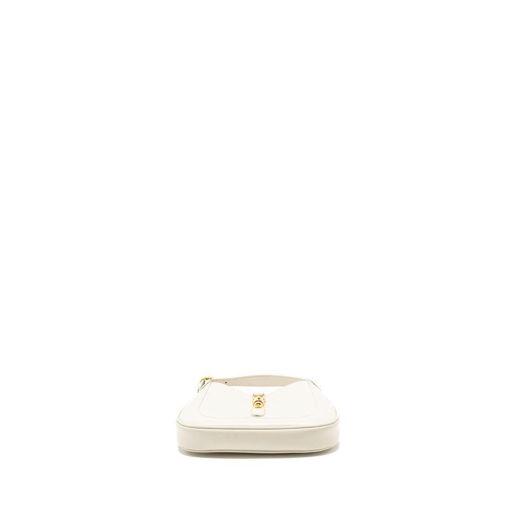 Gucci Jackie 1961 Mini Shoulder Bag Calfskin White
