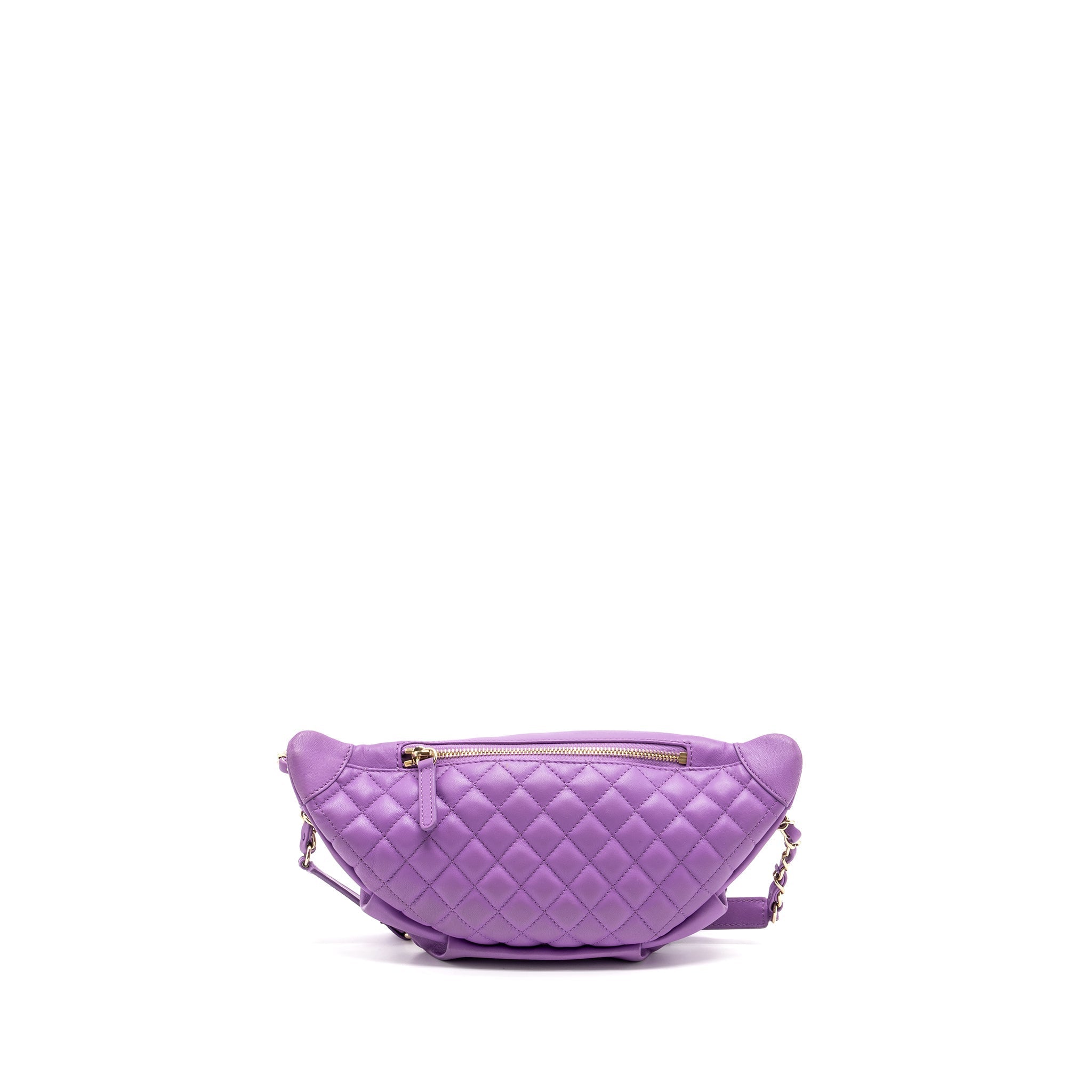 Chanel Belt bag Lambskin Purple L