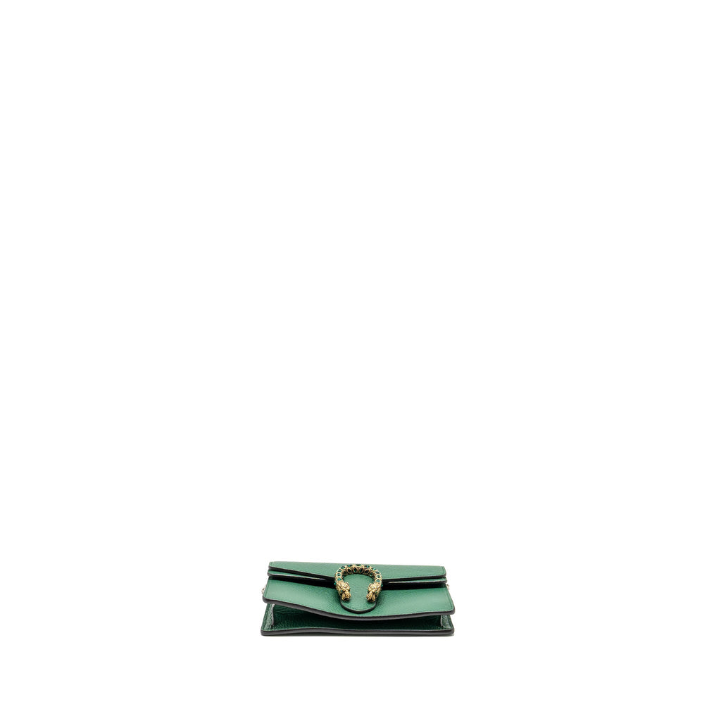 Gucci super mini Dionysus calfskin green