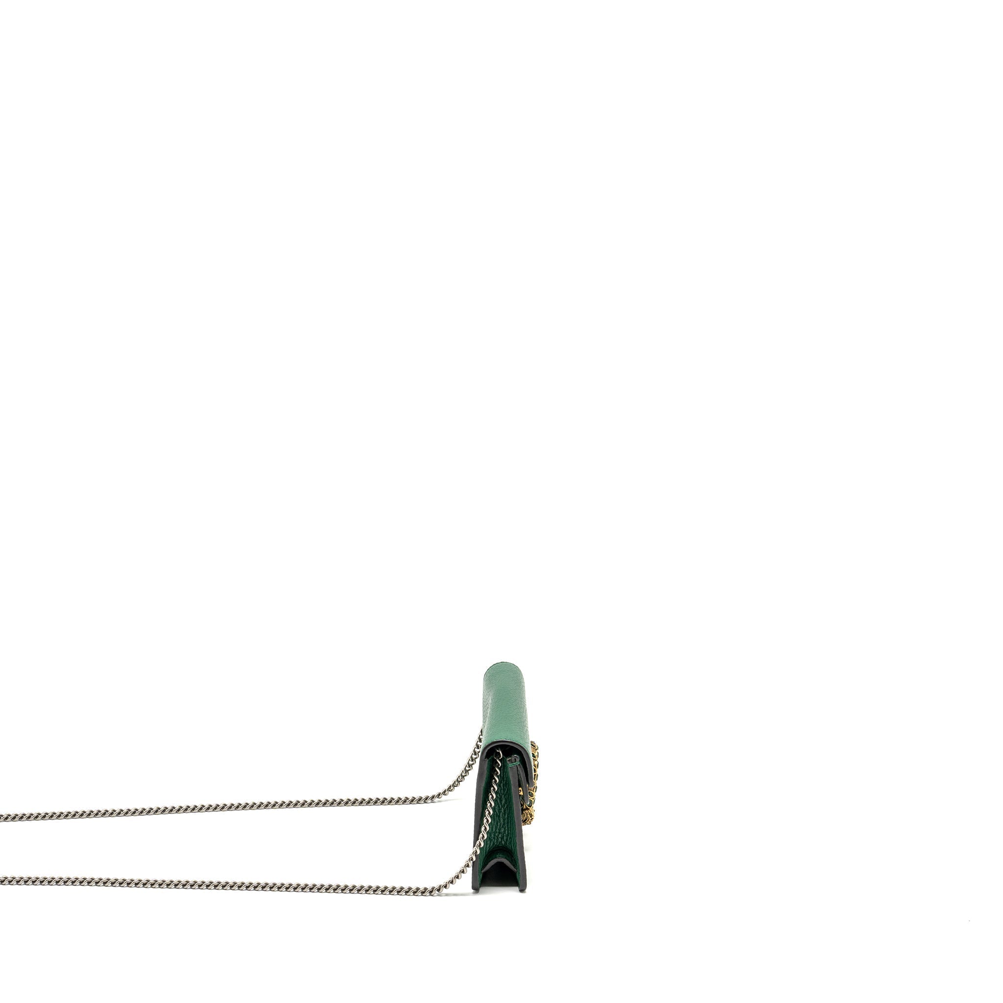 Gucci super mini Dionysus calfskin green