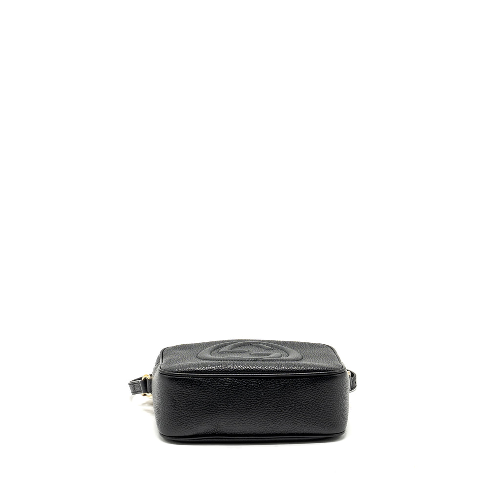 Gucci Disco Soho Camera Bag grained calfskin black