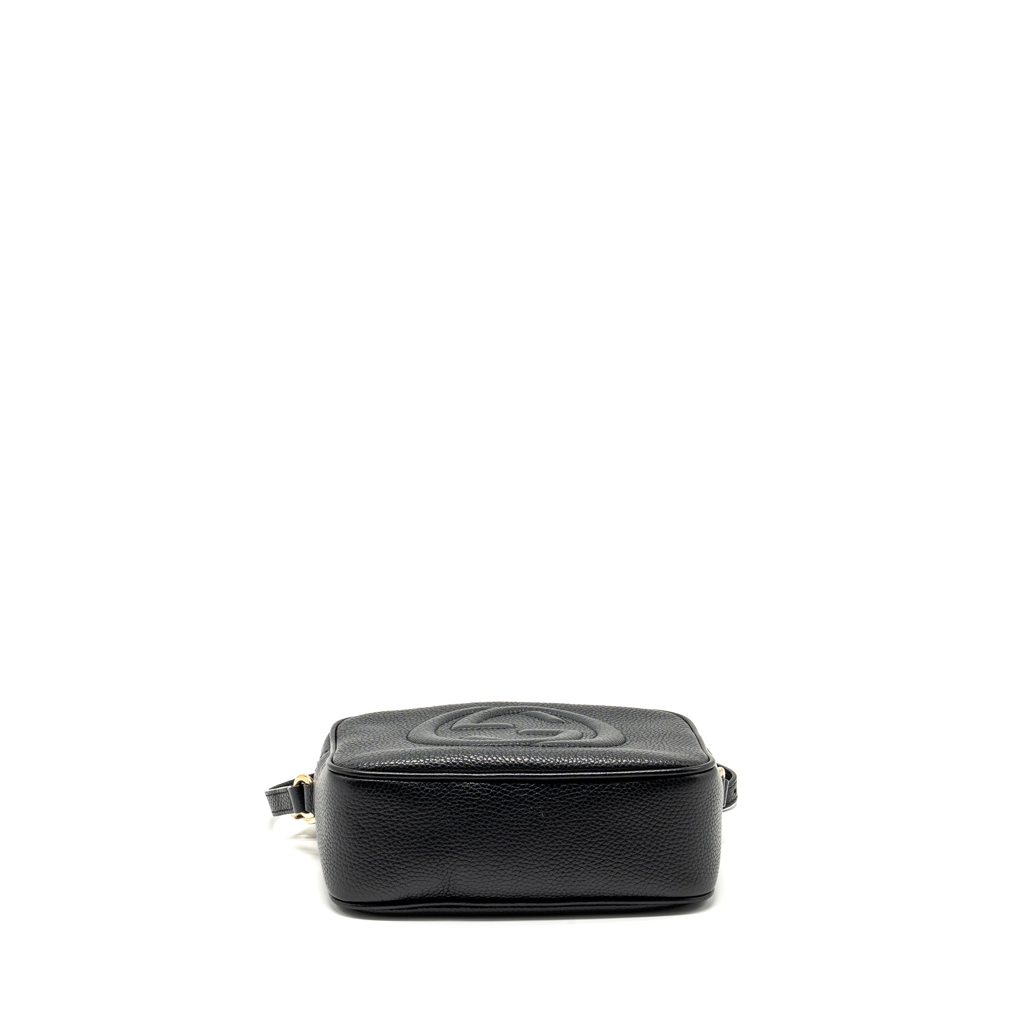 Gucci Disco Soho Camera Bag grained calfskin black