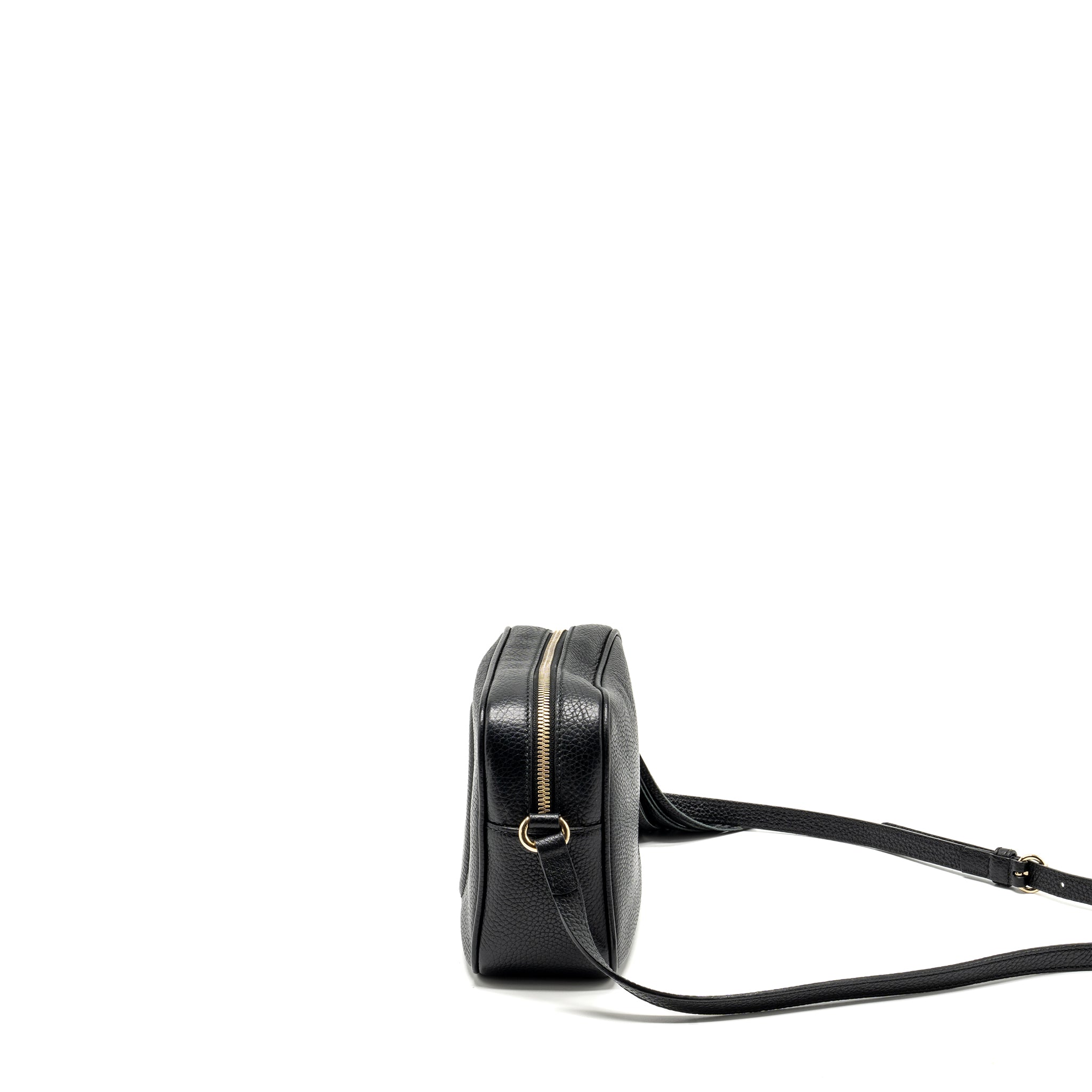 Gucci Disco Soho Camera Bag grained calfskin black