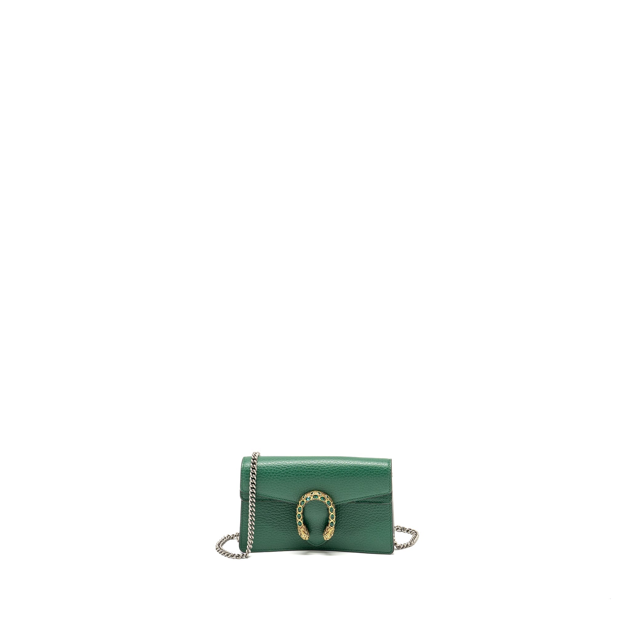 Gucci super mini Dionysus calfskin green