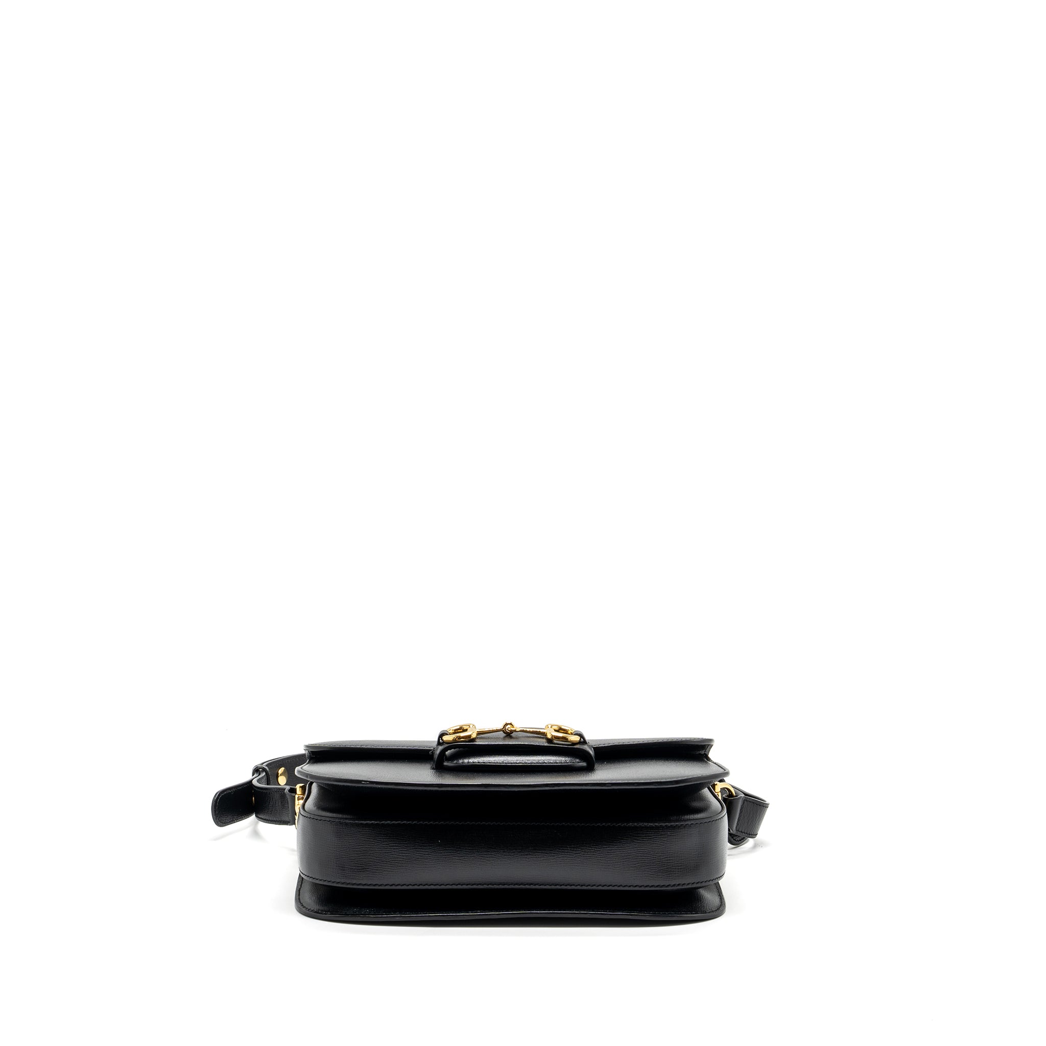 Gucci Horsebit 1955 Shoulder Bag Leather Black