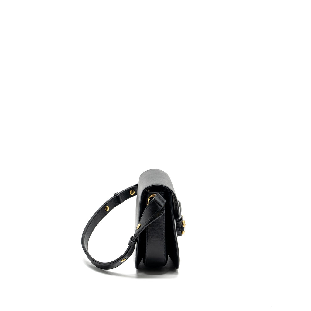 Gucci Horsebit 1955 Shoulder Bag Leather Black