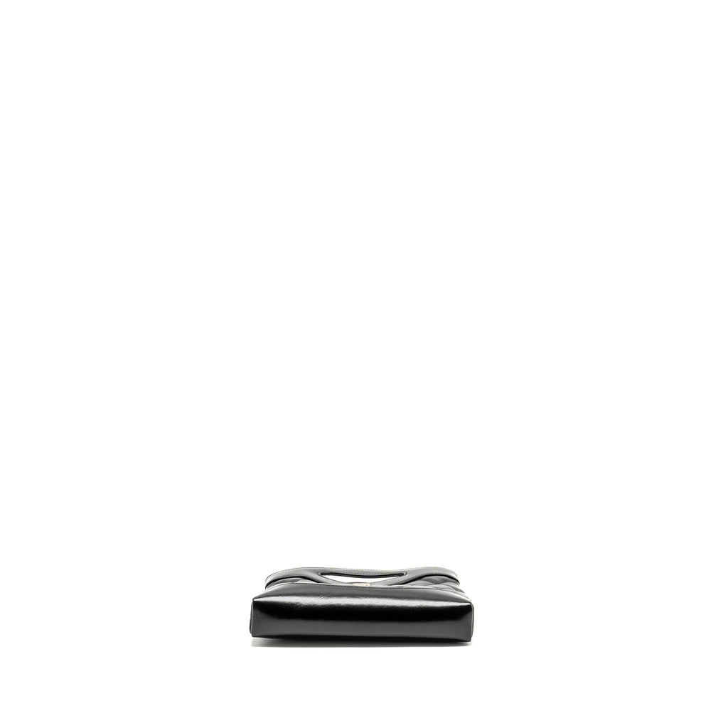 Chanel mini 31 Clutch with Chain Shiny Calfskin Black L (Microchip)