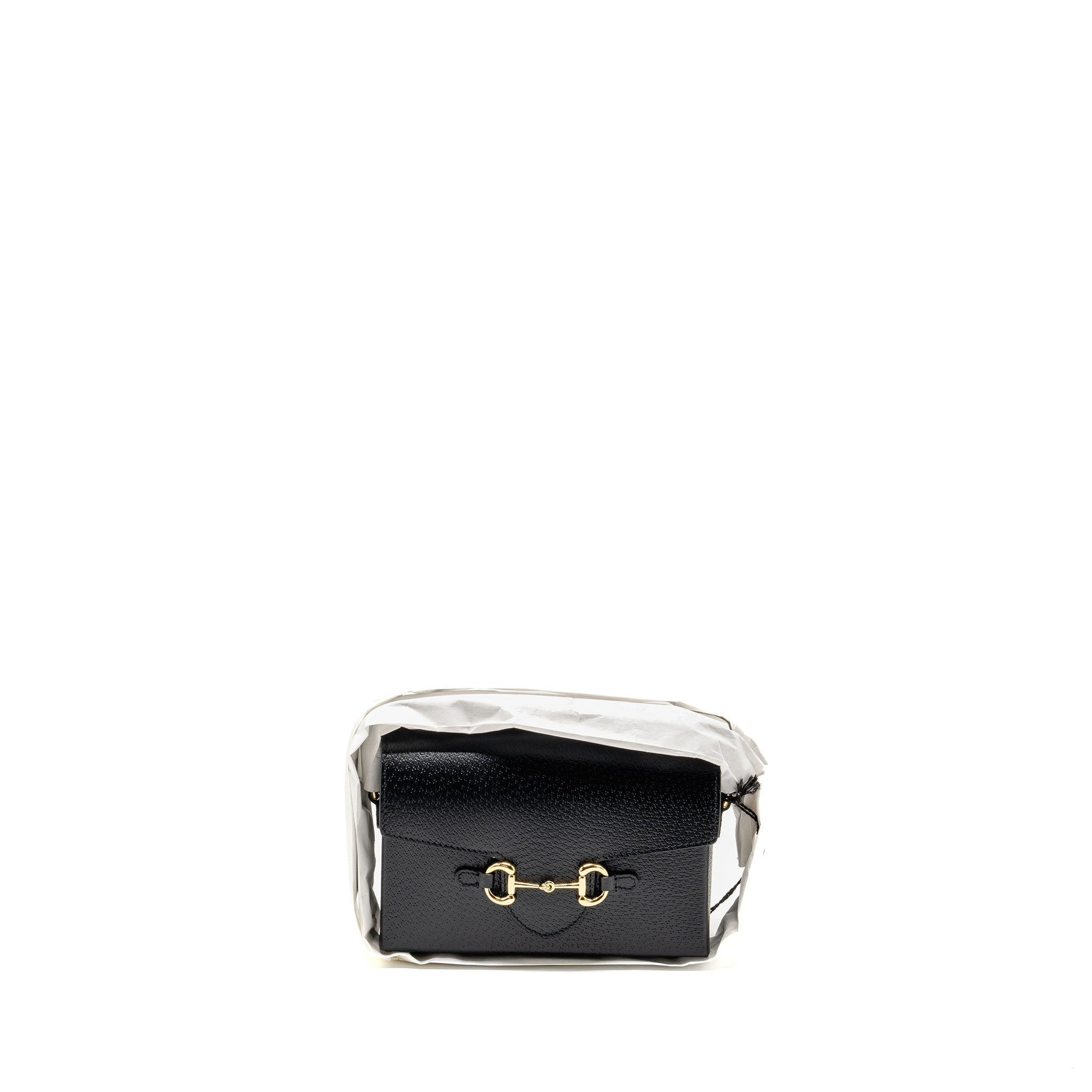 Gucci 1955 Horsebit Crossbody Bag Calfskin Black