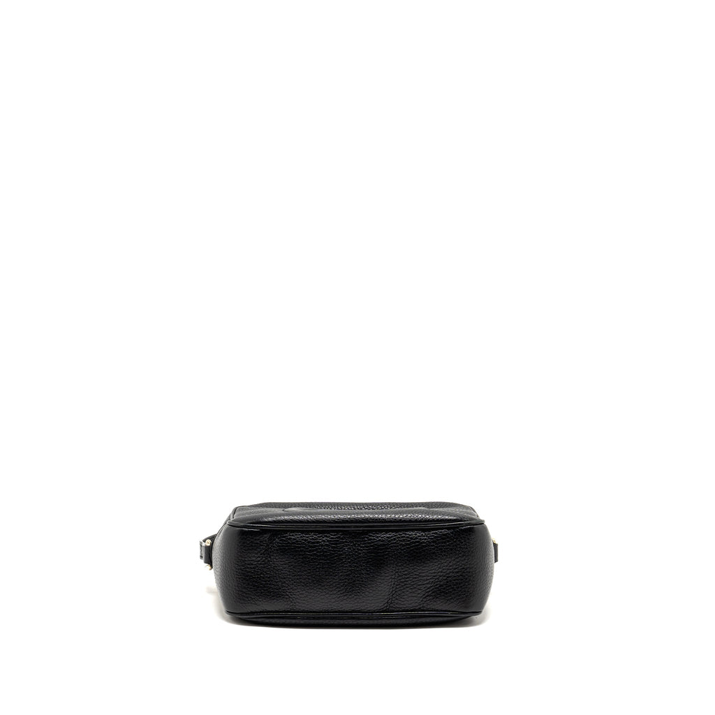 Gucci Soho Disco Camera Crossbody Bag Calfskin Black L