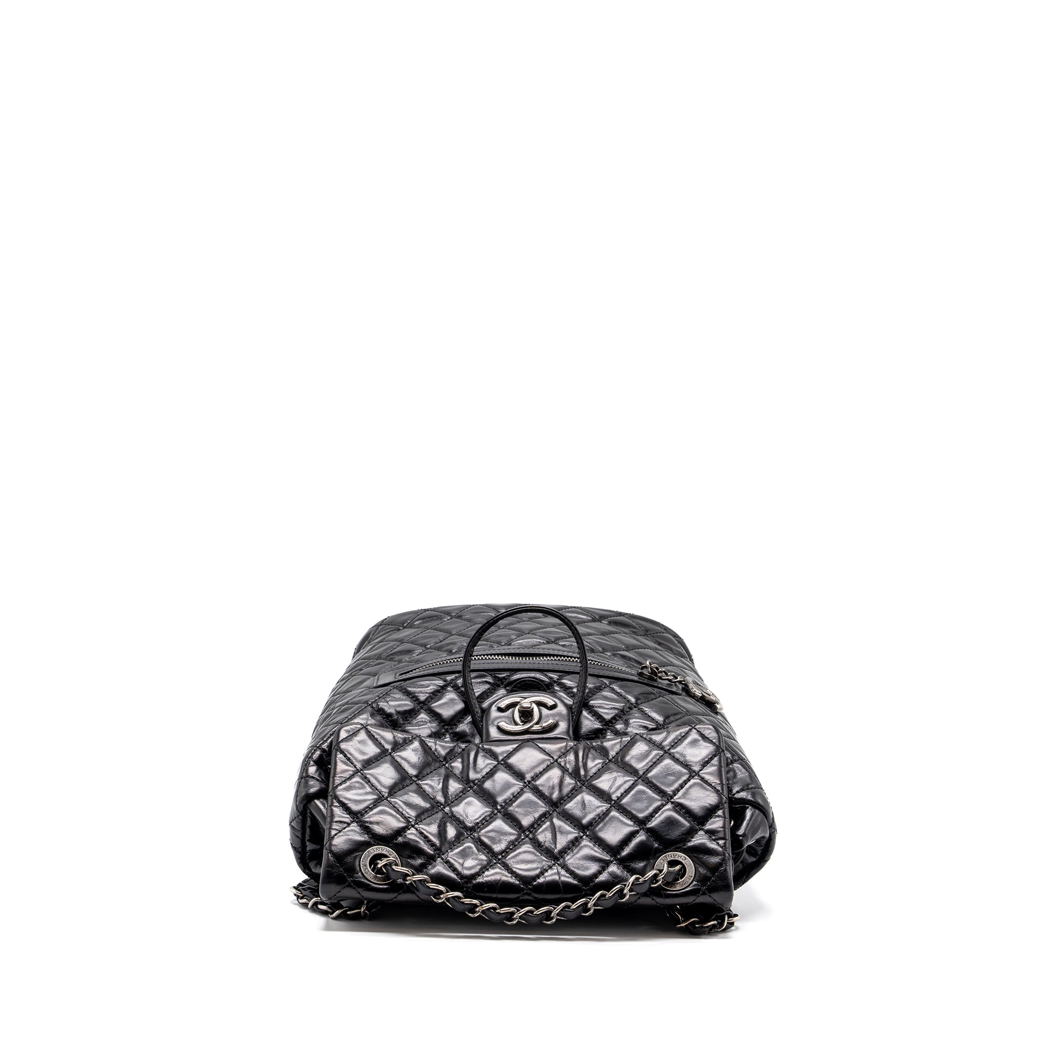 CHANEL Large QUILTED Mountain  BACKPACK CALFSKIN BLACK