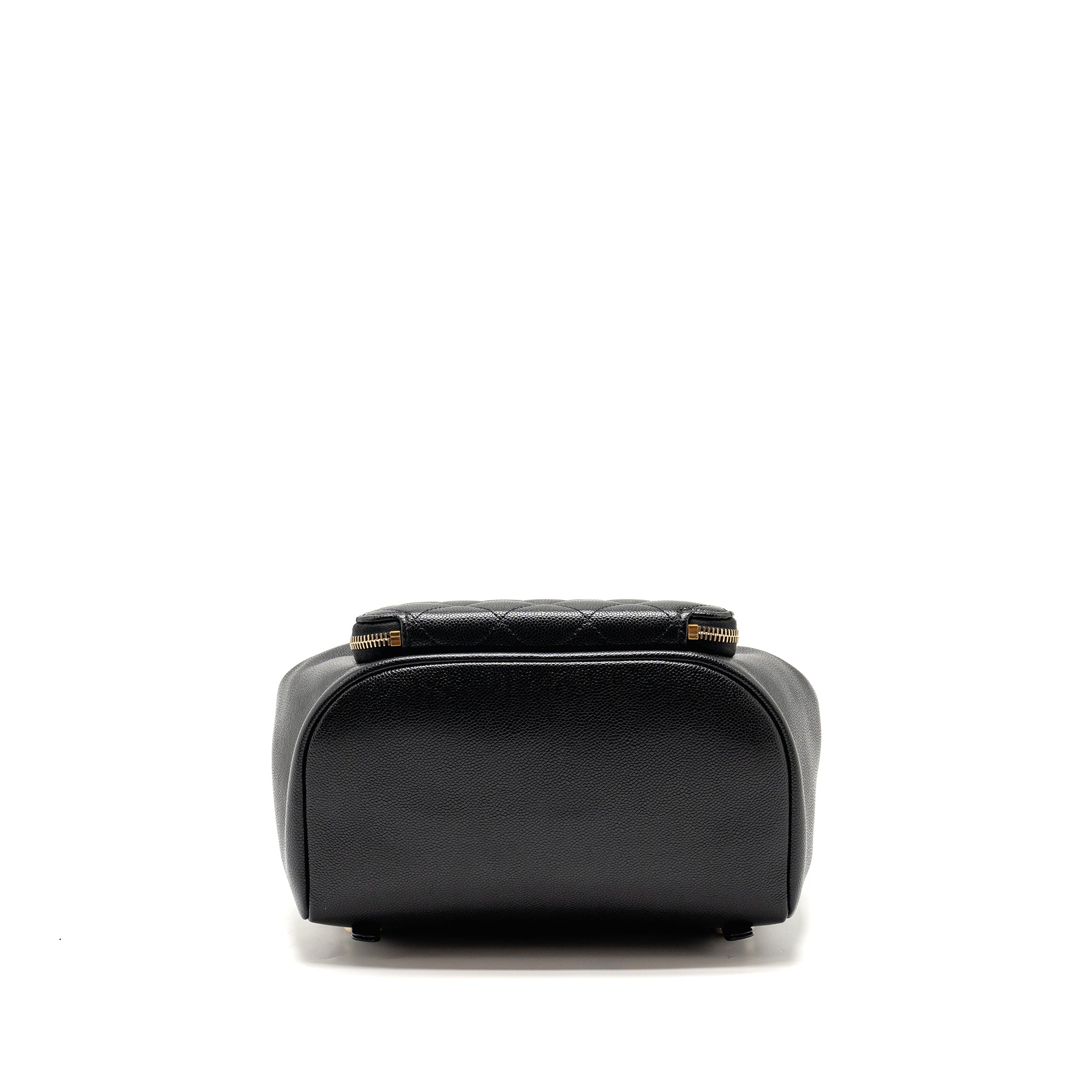 Chanel Affinity Backpack Caviar Black L (Microchip)