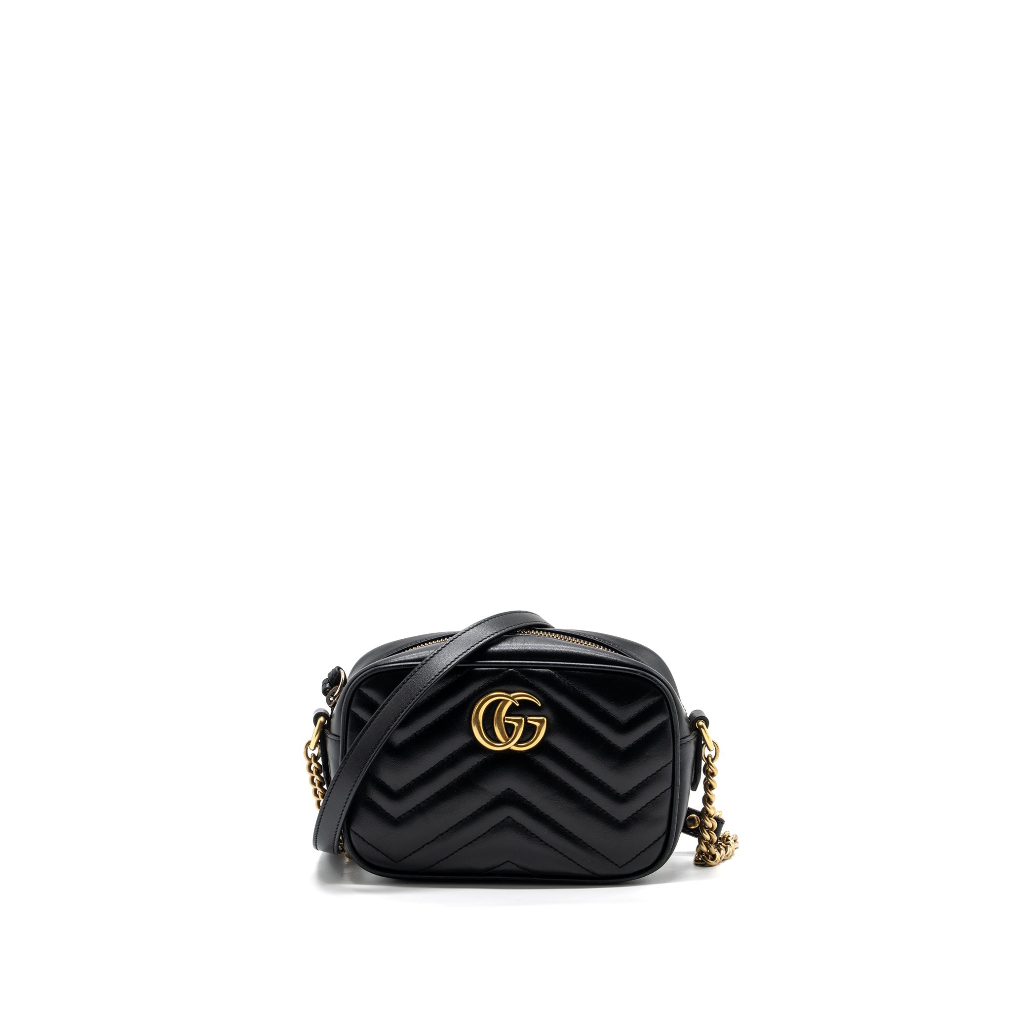 Gucci GG Marmont Camera Bag leather Black