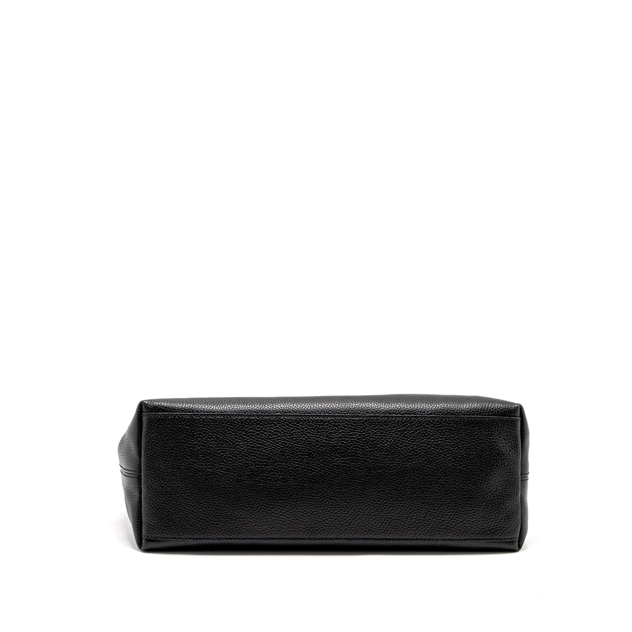 Gucci Interlocking G Soho Tote Bag Calfskin Black