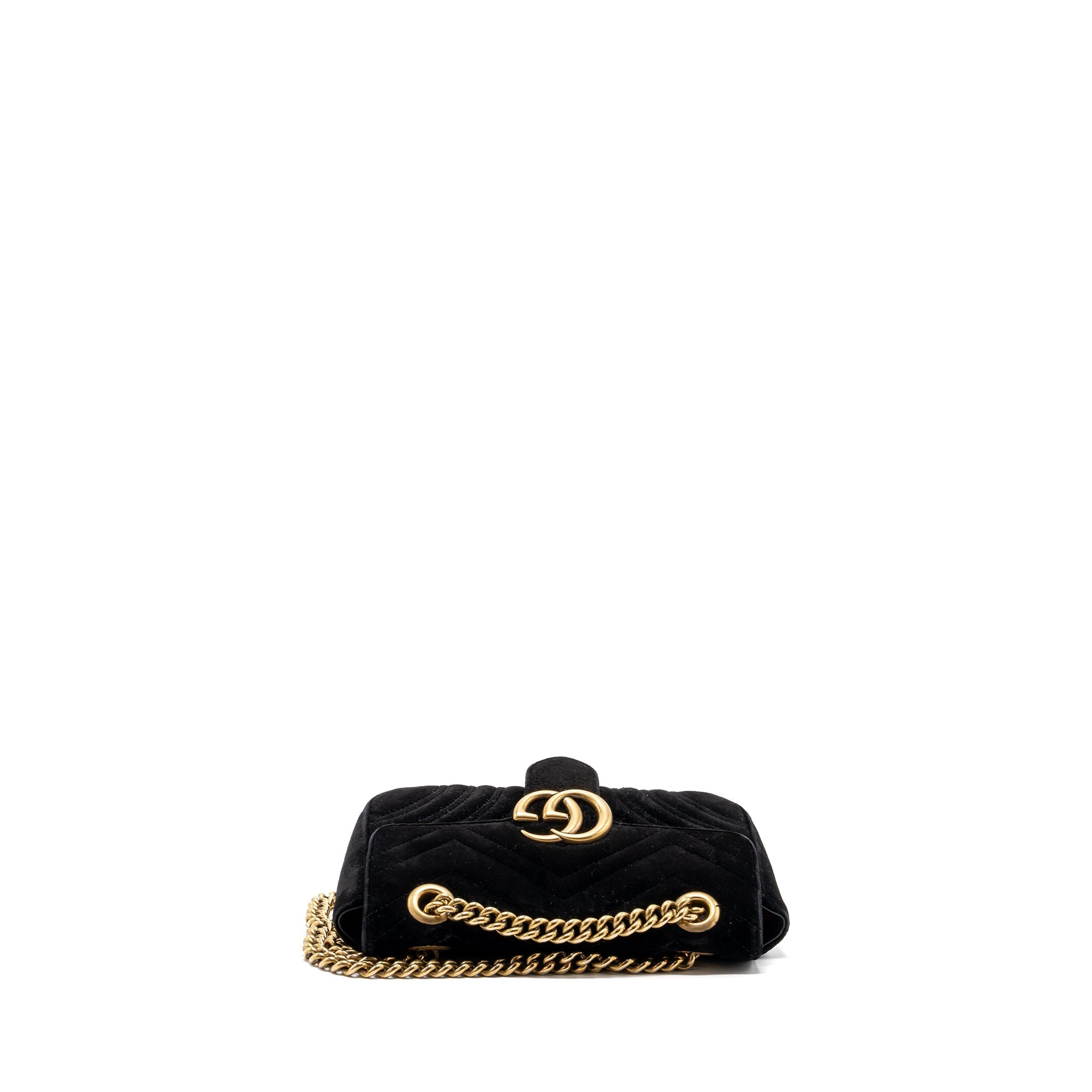 Gucci Mini Marmont Velvet Black