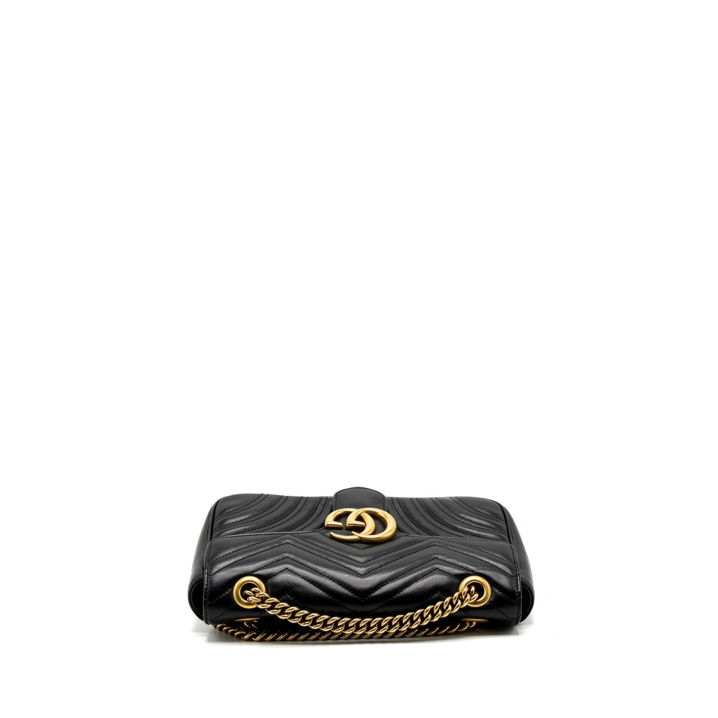 Gucci Small GG Marmont Bag Calfskin Black
