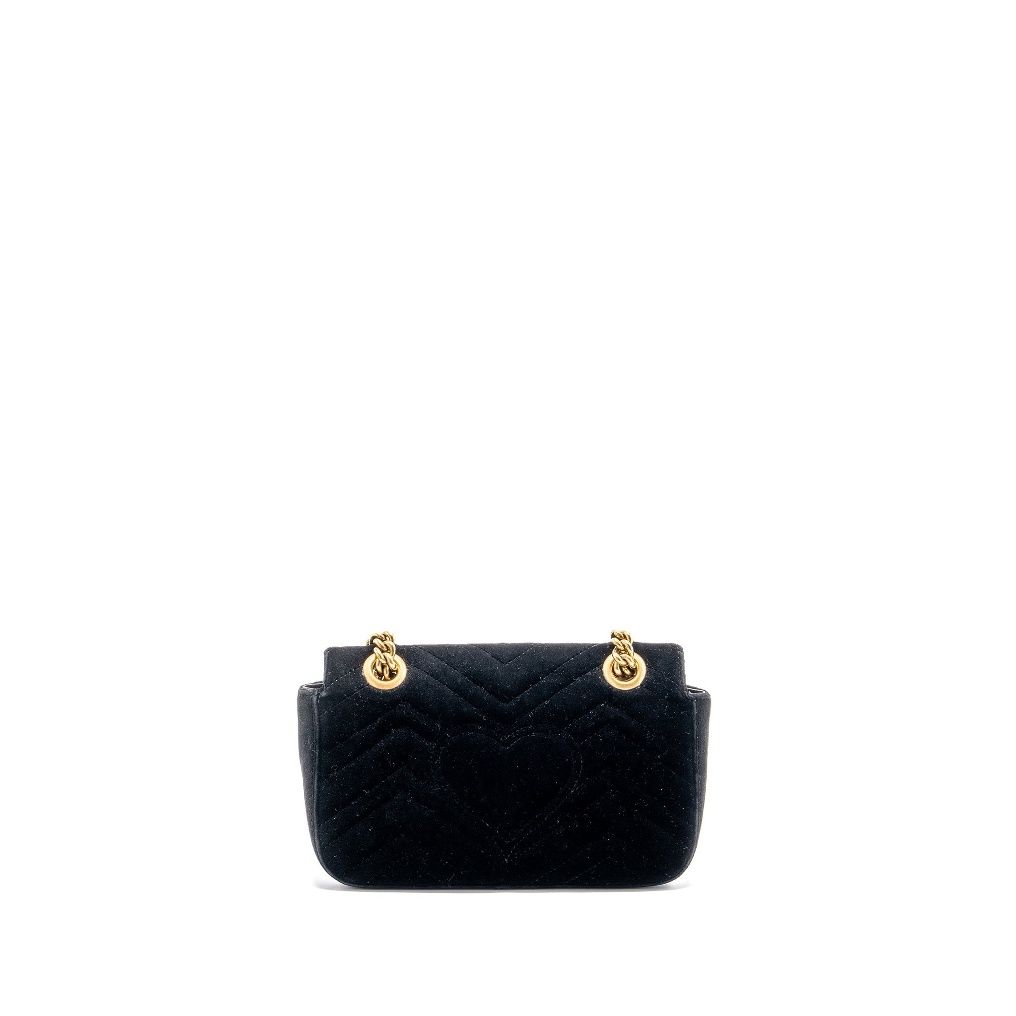 Gucci Mini Marmont Velvet Black