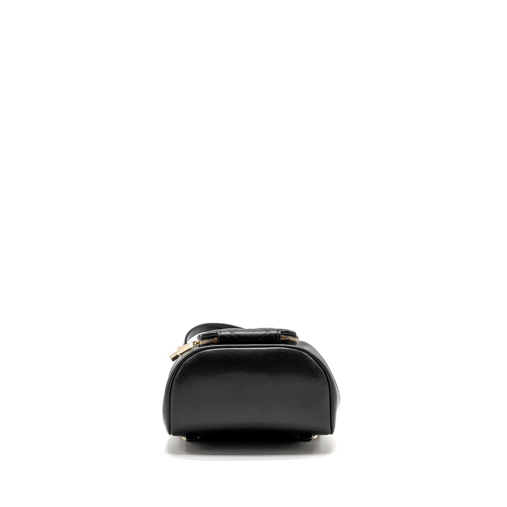 Chanel Affinity Backpack Caviar Black L (Microchip)