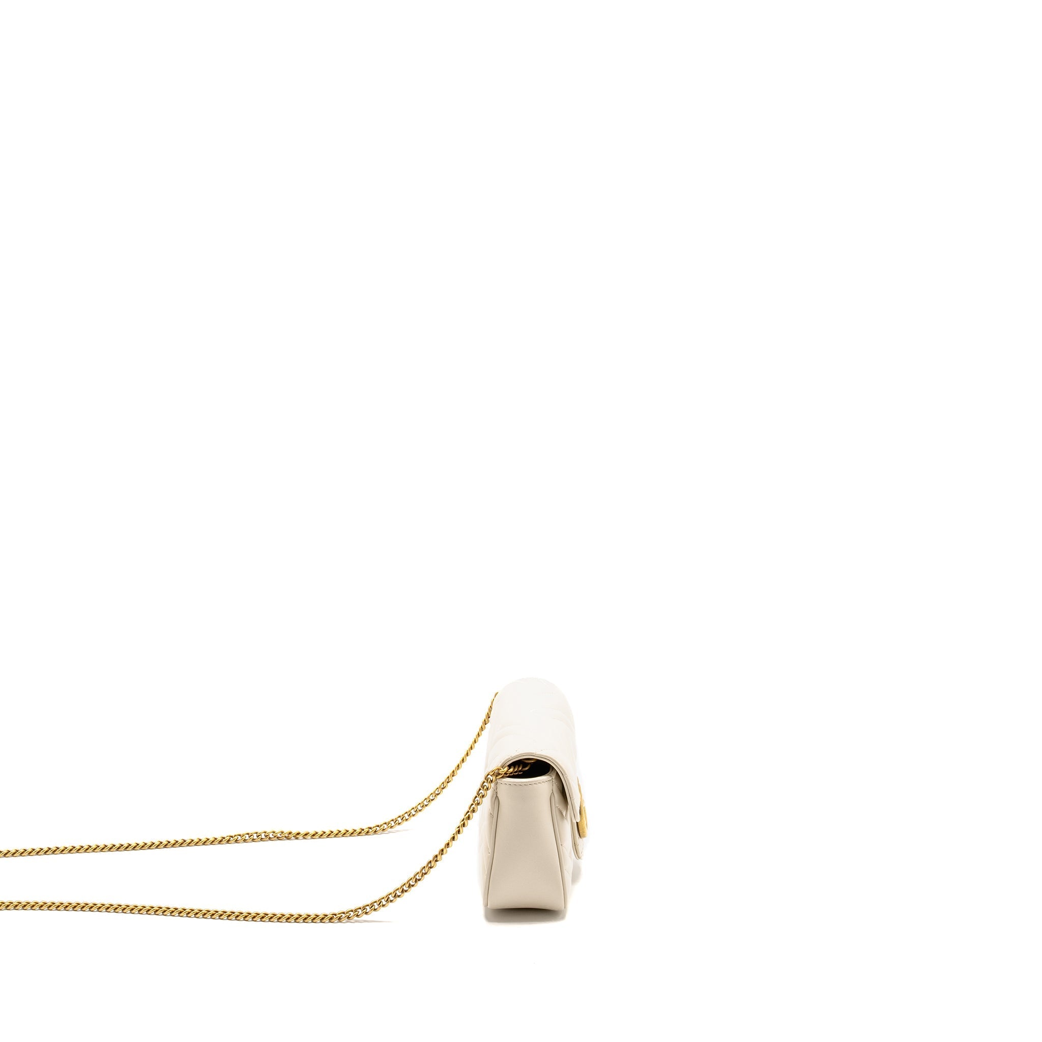 Gucci GG Marmont Super Mini Calfskin White