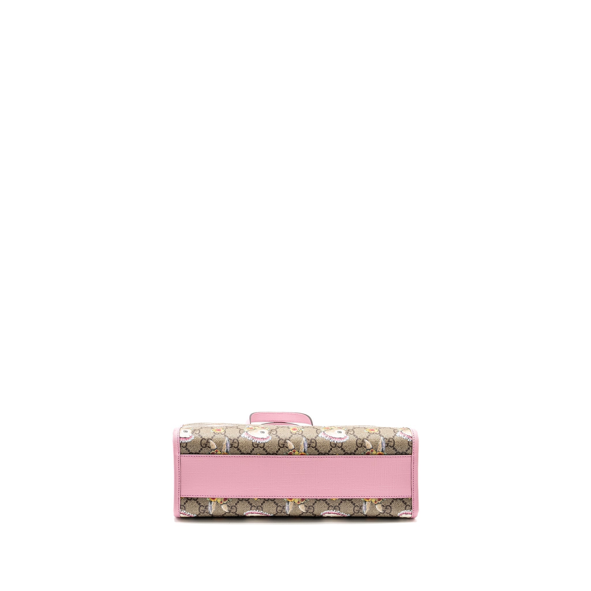 Gucci Children�s Yuko Higuchi Tote Bag GG Supreme Canvas/Leather Pink/Multicolour SHW