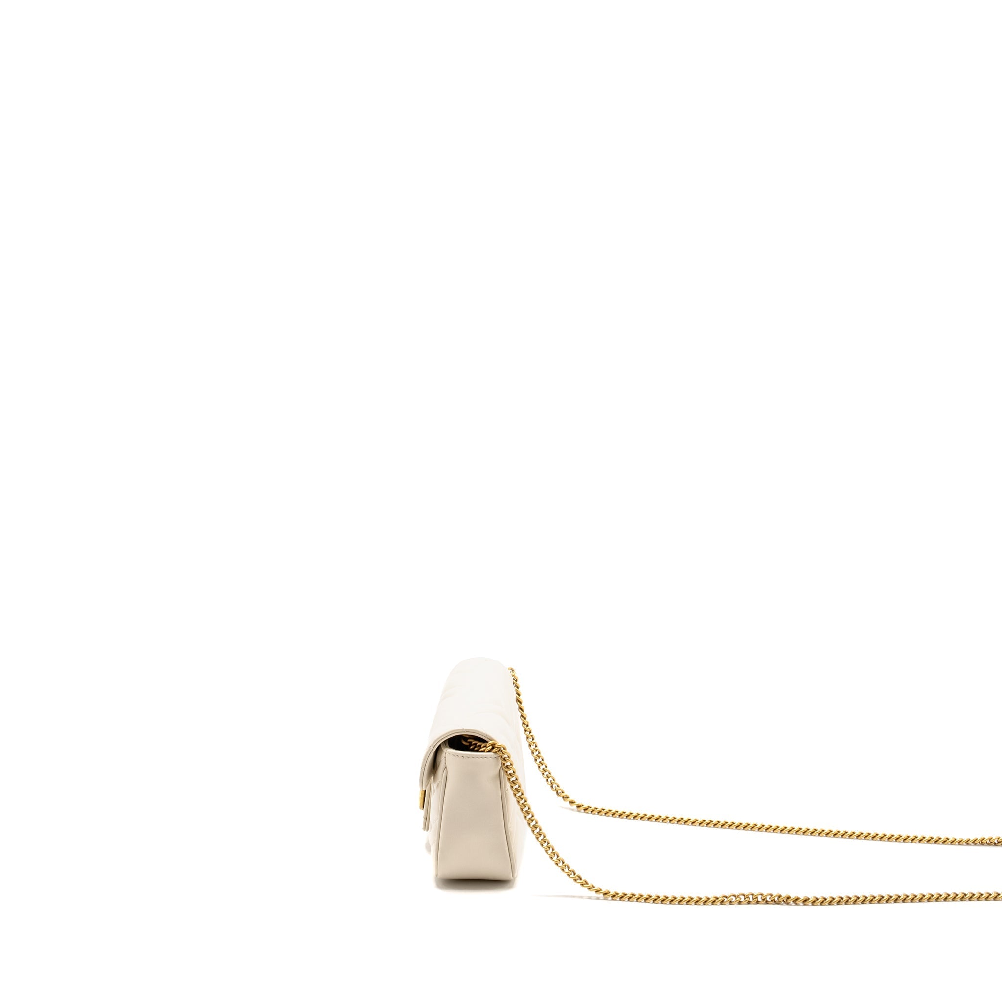 Gucci GG Marmont Super Mini Calfskin White