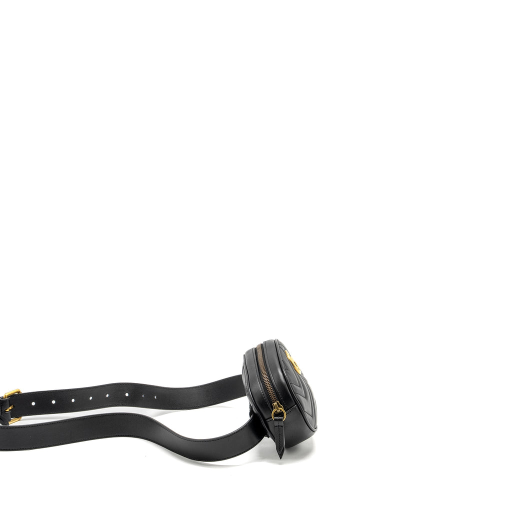 Gucci GG Marmont Belt Bag Calfskin Black