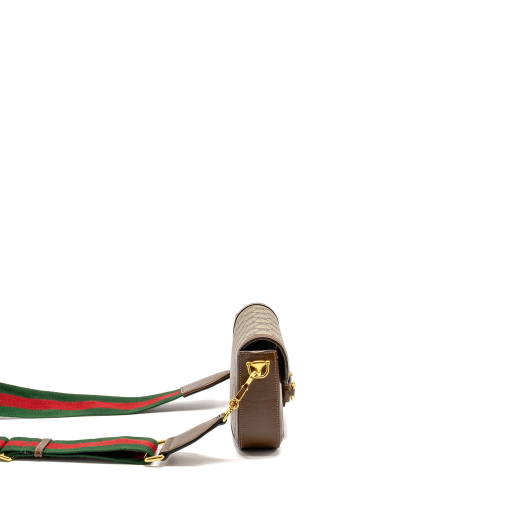 Gucci Horsebit 1955 Mini Bag GG Supreme Canvas