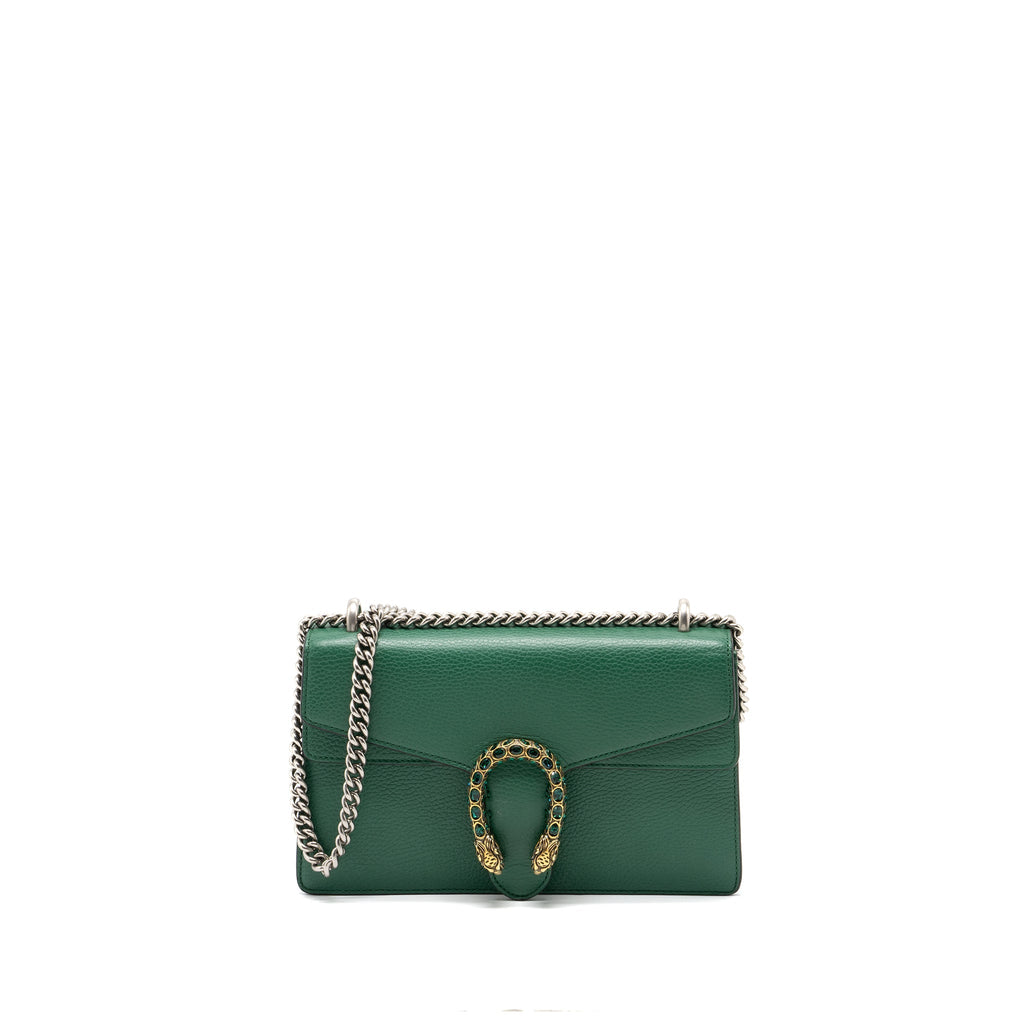 Gucci Dionysus Shoulder Bag Calfskin Green